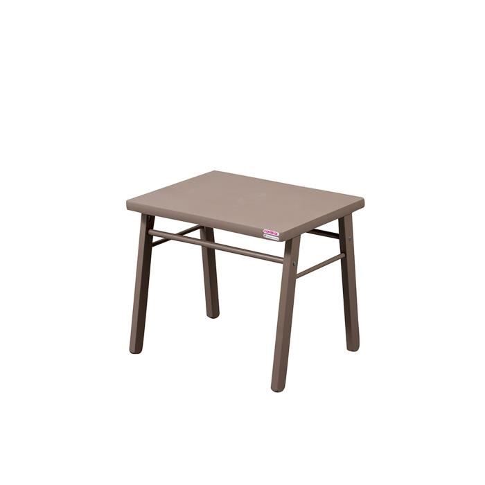 COMBELLE Table enfant laque taupe