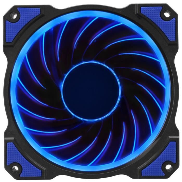 JONSBO Ventilateur Boitier PC FR-101 - 12cm LED Bleu - Dimension: 120mm (W) x 120mm (D) x 25mm (H)