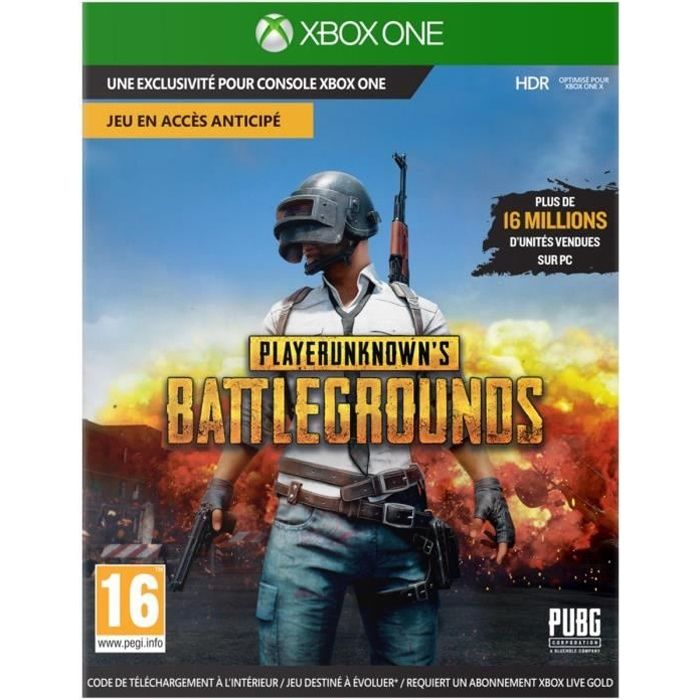 PLAYERUNKNOWN'S BATTLEGROUNDS Jeu Xbox One