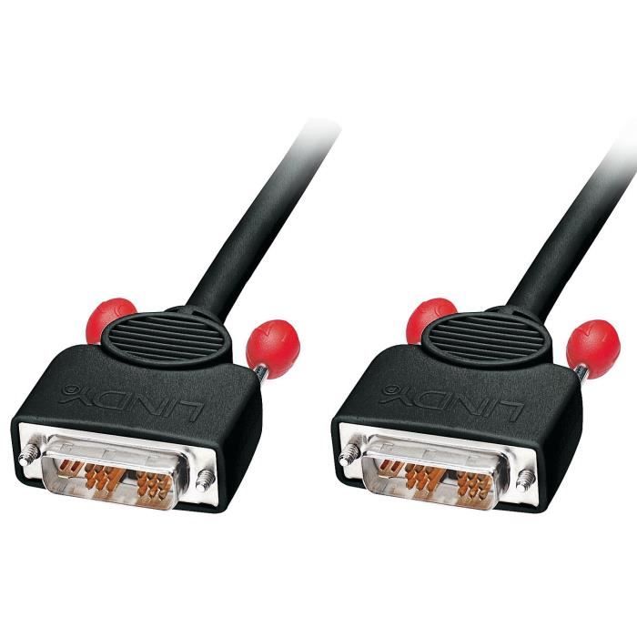 LINDY Câble DVI-I - 1 m