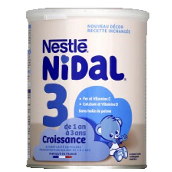Nestle Nidal Croissance des 1 an