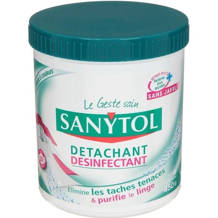 Detachant desinfectant/poudre Sanytol - le pot de 450 g