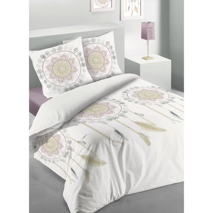 LES ATELIERS DU LINGE Parure de couette coton Dream - 220x240 cm