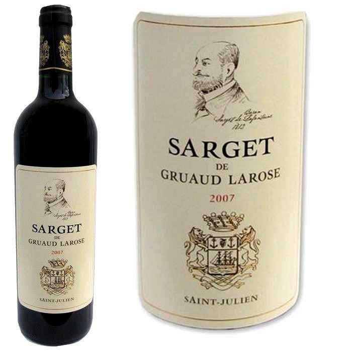 2007   Achat / Vente VIN ROUGE Sarget de Gruaud Larose 2007