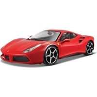 VOITURE - CAMION BURAGO Voiture FERRARI 488 GTB Echelle 1/18 VOITURE - CAMION BURAGO Voiture FERRARI 488 GTB Echelle 1/18