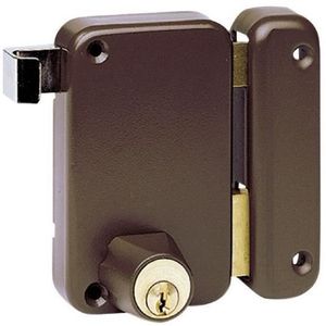 Serrure en applique a tirage - Achat / Vente pas cher