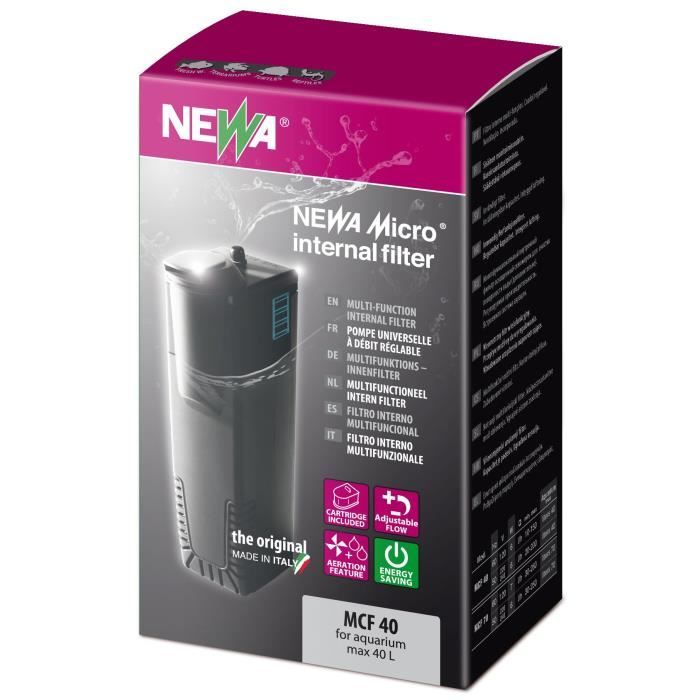 NEWA Filtre Microjet Mcf40 - Pour aquarium