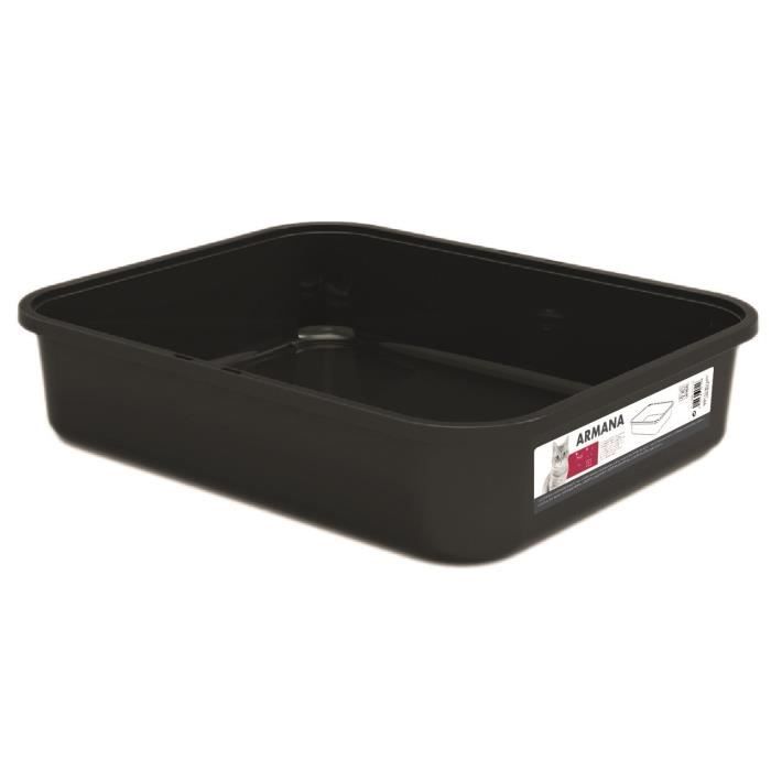 MPETS Maison de toilette Armana - Noir - Pour chat