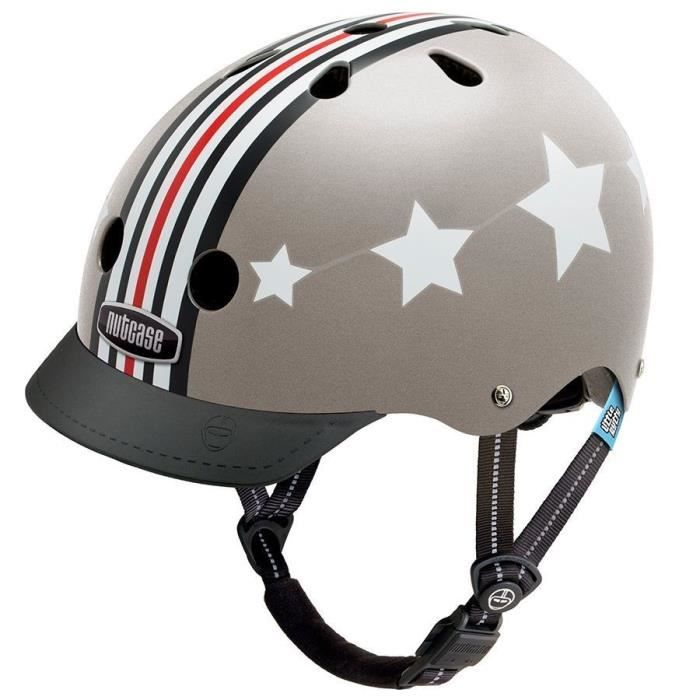 NUTCASE Casque de protection Petit Nutty Xs Silver Fly