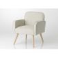 Fauteuil Vintage Scandinave Beige Chiné Nuage Achat Vente