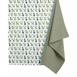 LES ATELIERS DU LINGE Lot de 2 torchons Hector Ecorce - 50 x 70 cm LES ATELIERS DU LINGE Lot de 2 torchons Hector Ecorce - 50 x 70 cm