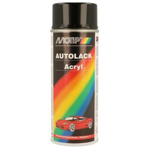 Motip Aerosol Peinture 51000 Noir Black Auto Moto Velo Camion