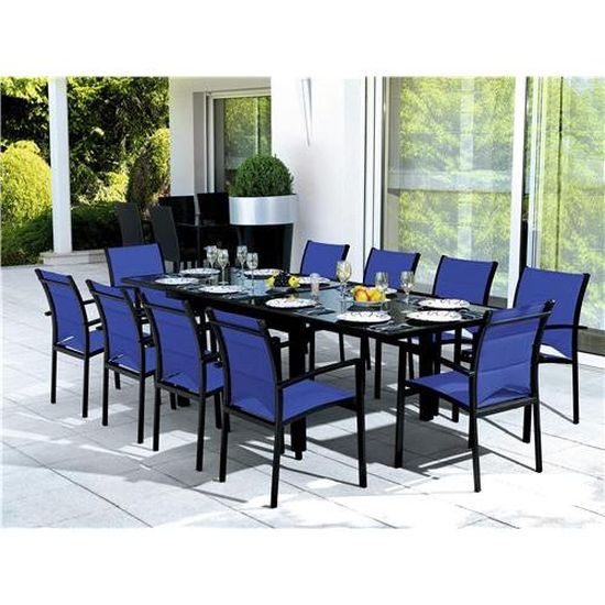 Table Et Chaises De Jardin Ens Modulo 10 Blatt Achat Vente