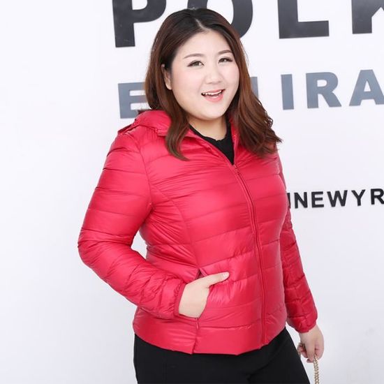 Doudoune Chaud 2017 Grande Manteau Femme Taille Mode EBI6nqvwx