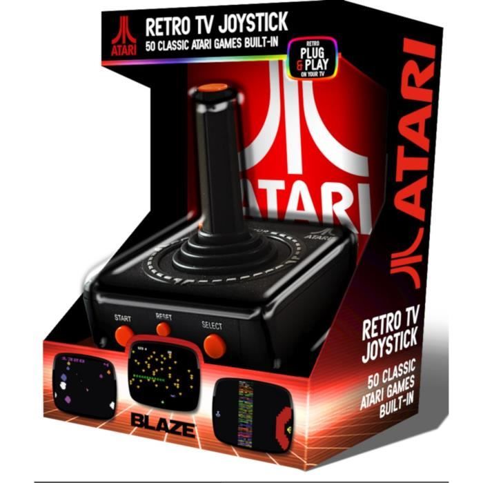 Pack Joystick Atari TV Plug & Play + 50 jeux