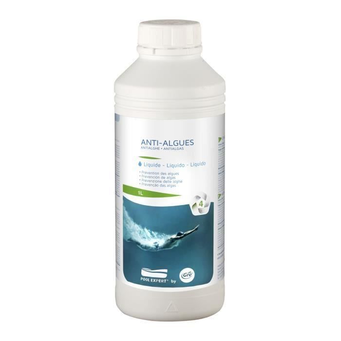 GRE Liquide Anti-algues - 1 L (Lot de 3)
