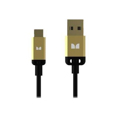 MONSTER Câble USB haute performance 1 m noir et or AUT SBW