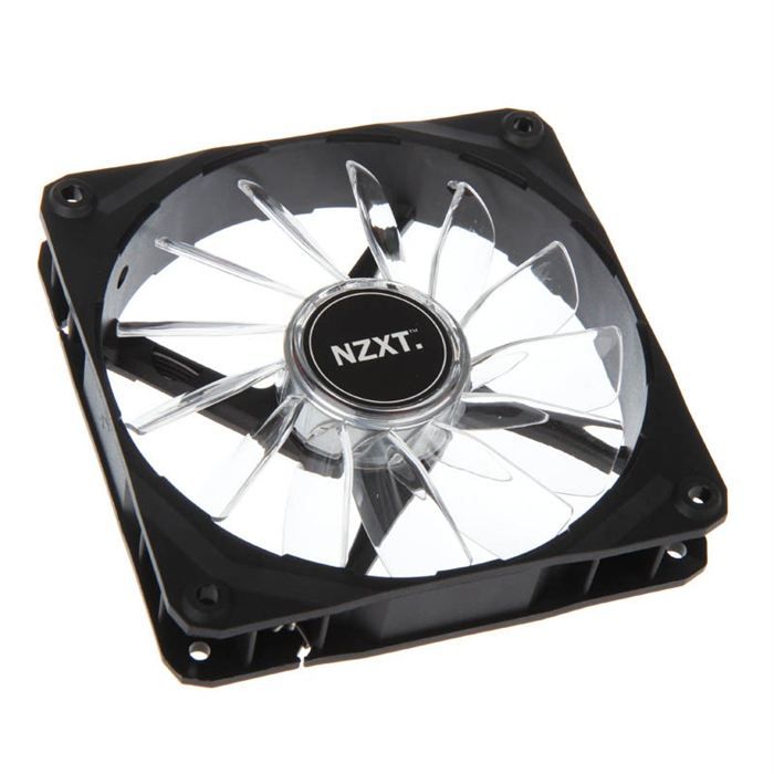NZXT Ventilateur FZ 120mm LED - Blanc