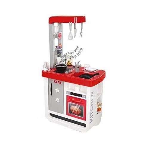 SMOBY Cuisine Bon Appetit Rouge + Accessoires
