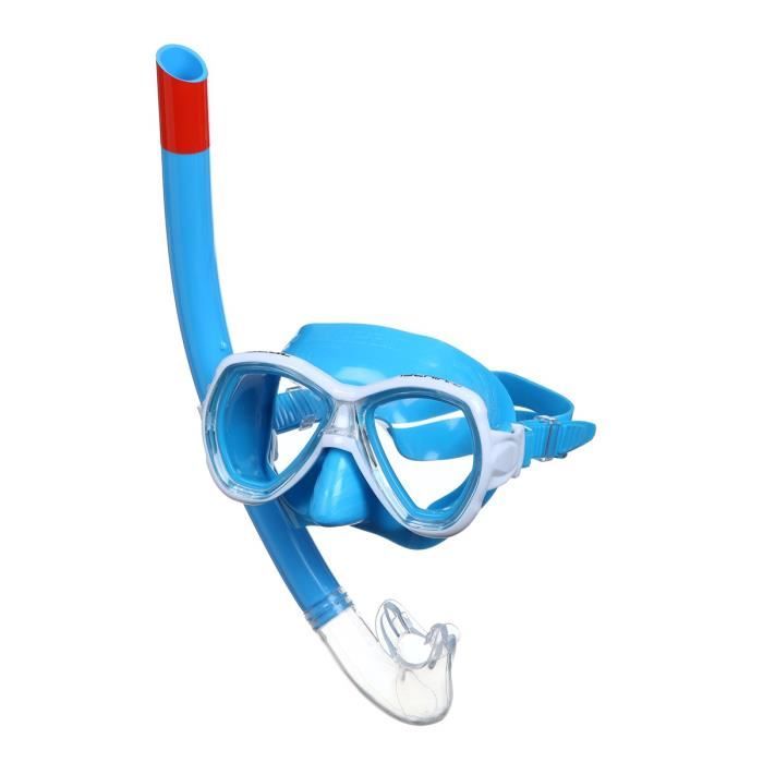 SEAC Masque et Tuba de plongée Ischia Siltra- Medium - Bleu