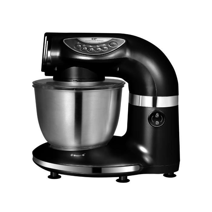 CONTINENTAL EDISON RPT1000B Robot pâtissier - Noir
