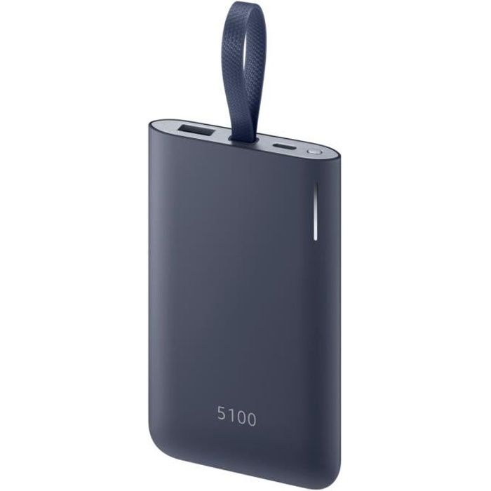 Samsung Batterie Externe 5 100mAh charge rapide bleu