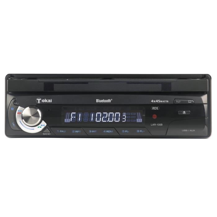 TOKAI Autoradio LAR-100B AM / FM RDS Bluetooth USB Affichage DOT Matrix LCD 4 x 45 W