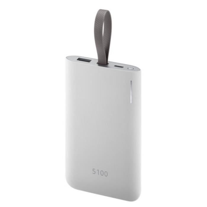 Samsung Batterie Externe 5 100mAh charge rapide gris