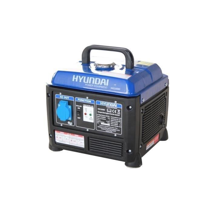 HYUNDAI Groupe électrogène Inverter 1200W moteur 4 temps essence