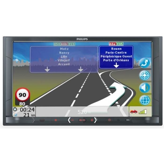 PHILIPS CE 600 N Autoradio Multimedia GPS - Ecran 6,8''