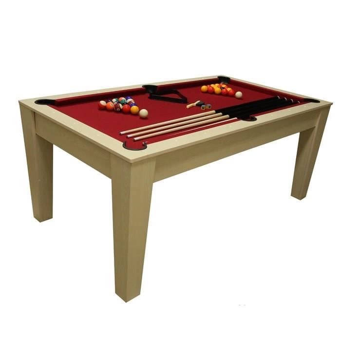 CORTES Billard / Table à manger Cortina - Tapis Rouge