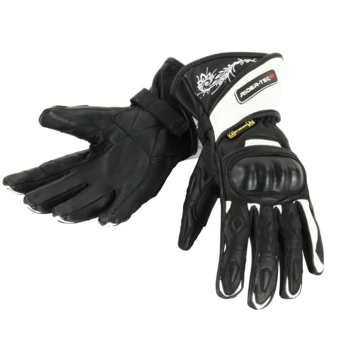 RIDER-TEC Gants Été Mi-Saison \