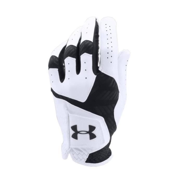 UNDER ARMOUR Gant Main gauche Coolswitch Hybrid Blanc et noir Homme