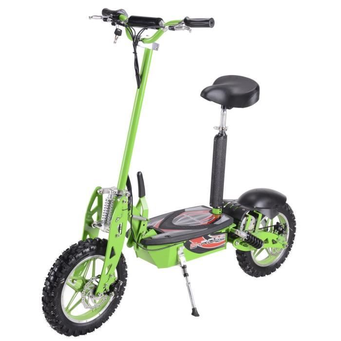 Trottinette Electrique Cross 1000W Verte