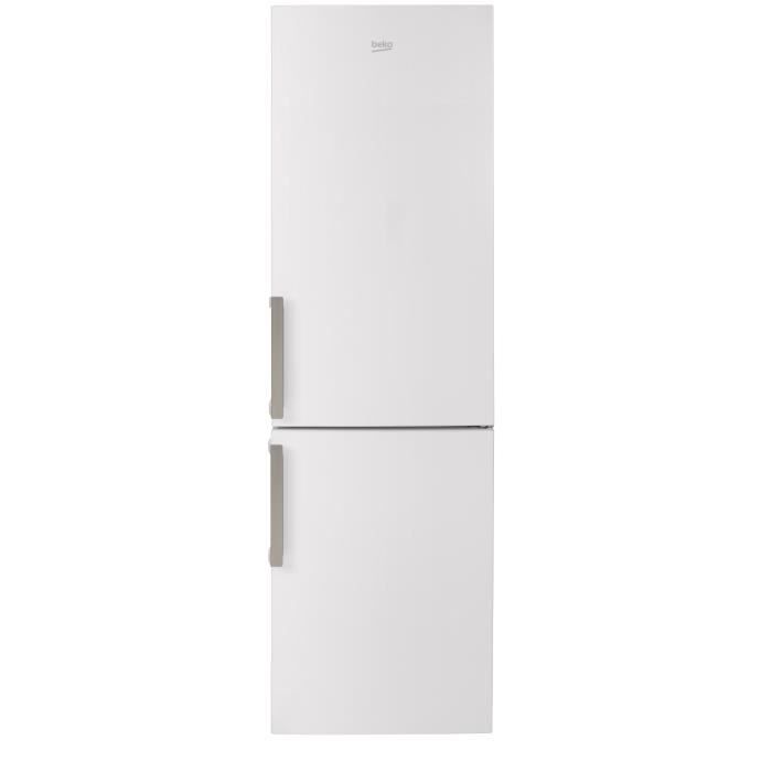 BEKO RCSA400W - Réfrigérateur congélateur bas - 380L (267+113) - Froid statique - A+ - L 59,5cm x H 201cm - Blanc