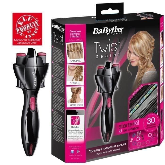 Babyliss - Twist Secret TW1100E avec Kit coiffure pour débutante ...