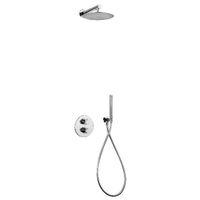 COLONNE - ARMOIRE SDB Robinet thermostatique avec douche de tête et douc COLONNE - ARMOIRE SDB Robinet thermostatique avec douche de tête et douc