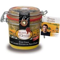 FOIE GRAS SECRET D'ELEVEUR Foie Gras de Canard Entier 180g FOIE GRAS SECRET D'ELEVEUR Foie Gras de Canard Entier 180g