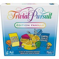 JEU SOCIÉTÉ - PLATEAU HASBRO GAMING - Trivial Pursuit Famille, Edition 2 JEU SOCIÉTÉ - PLATEAU HASBRO GAMING - Trivial Pursuit Famille, Edition 2