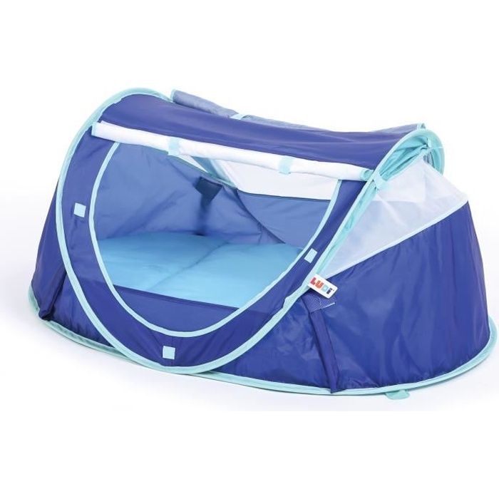 LUDI Tente Lit Nomade Pop-Up Bleue