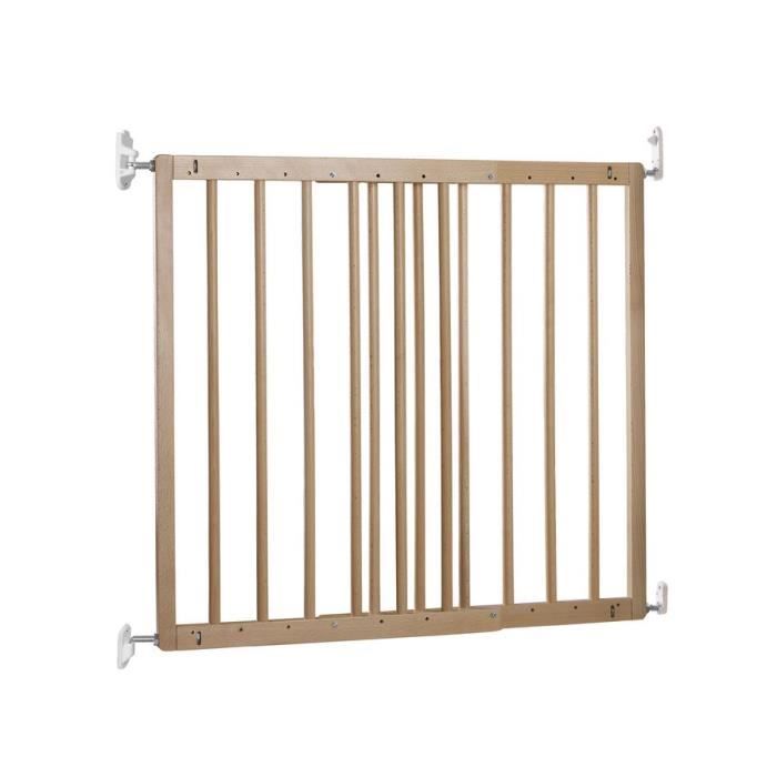 BABY DAN Barrière de sécurité MultiDan - Bébé mixte - Hêtre - 64-102 cm