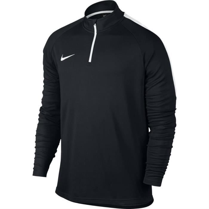 NIKE T-shirt de football Academy Training ML - Homme - Noir