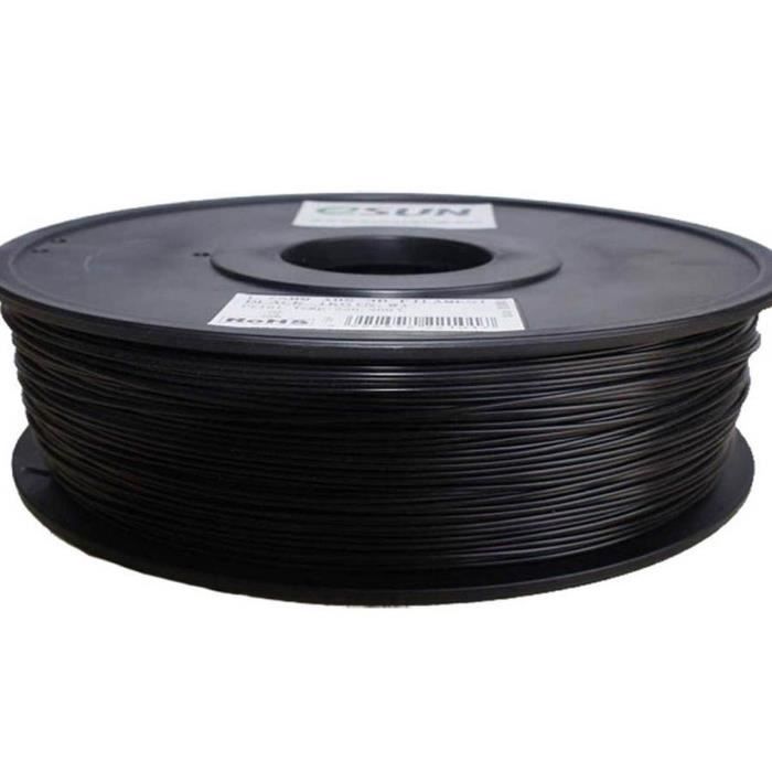 ESUN Filament pour Imprimante 3D HIPS - Noir - 3 mm - 1kg