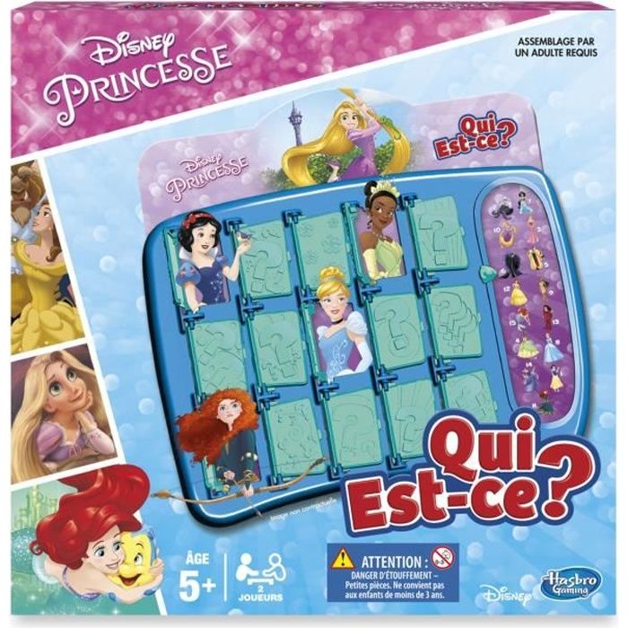 Qui Est-Ce ? Disney Princesses - Jeu de société de déduction