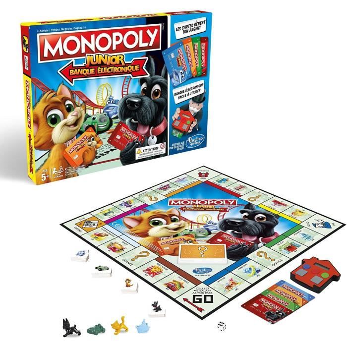 Hasbro Gaming - Monopoly Junior electronique