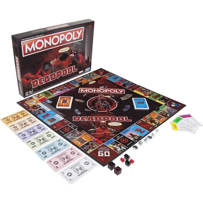 Hasbro Gaming - Monopoly - Deadpool