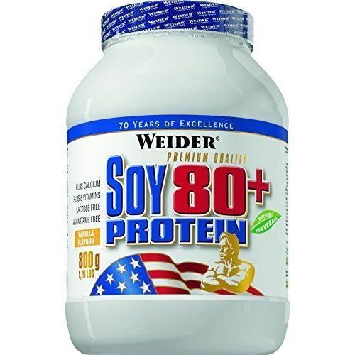 WEIDER Sachet de Soy 80 Vanille