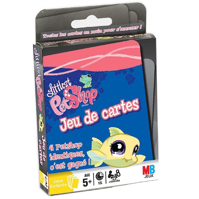 Littlest Petshop MB Jeux Jeu de cartes - Achat / Vente jeu société