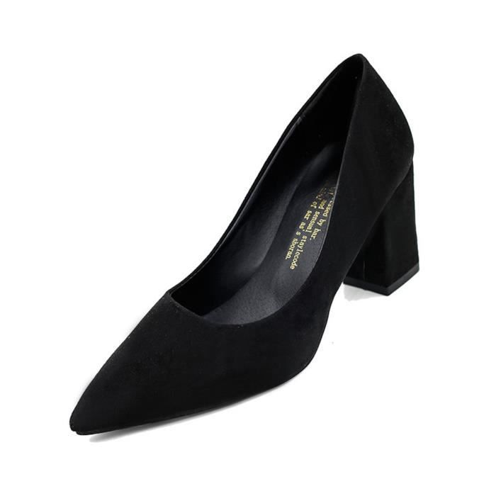 34 Escarpin rouge Nouvelle Noir Classique Chaussure gris Couleur Femme 39 Qualité Escarpins rose Arrivee Supérieure Plus De Simple Confortable Elégant Y6qHBA