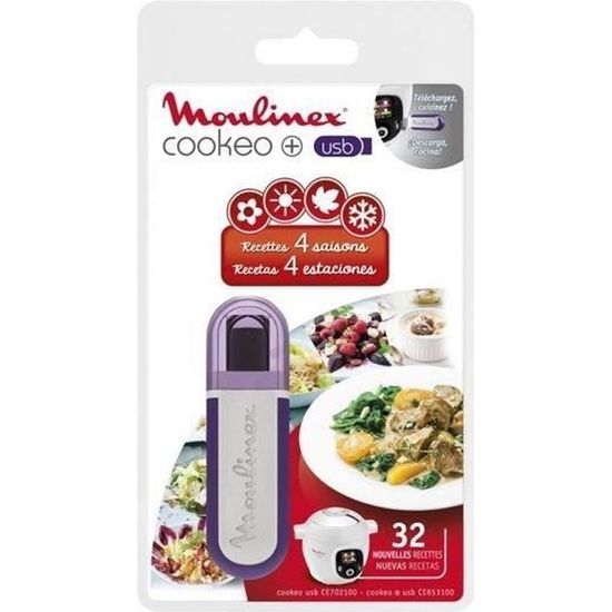 MOULINEX XA600011 Clé USB thème Méditerranée pour Cookeo , Achat / Vente pièce de petite cuisson , Cdiscount